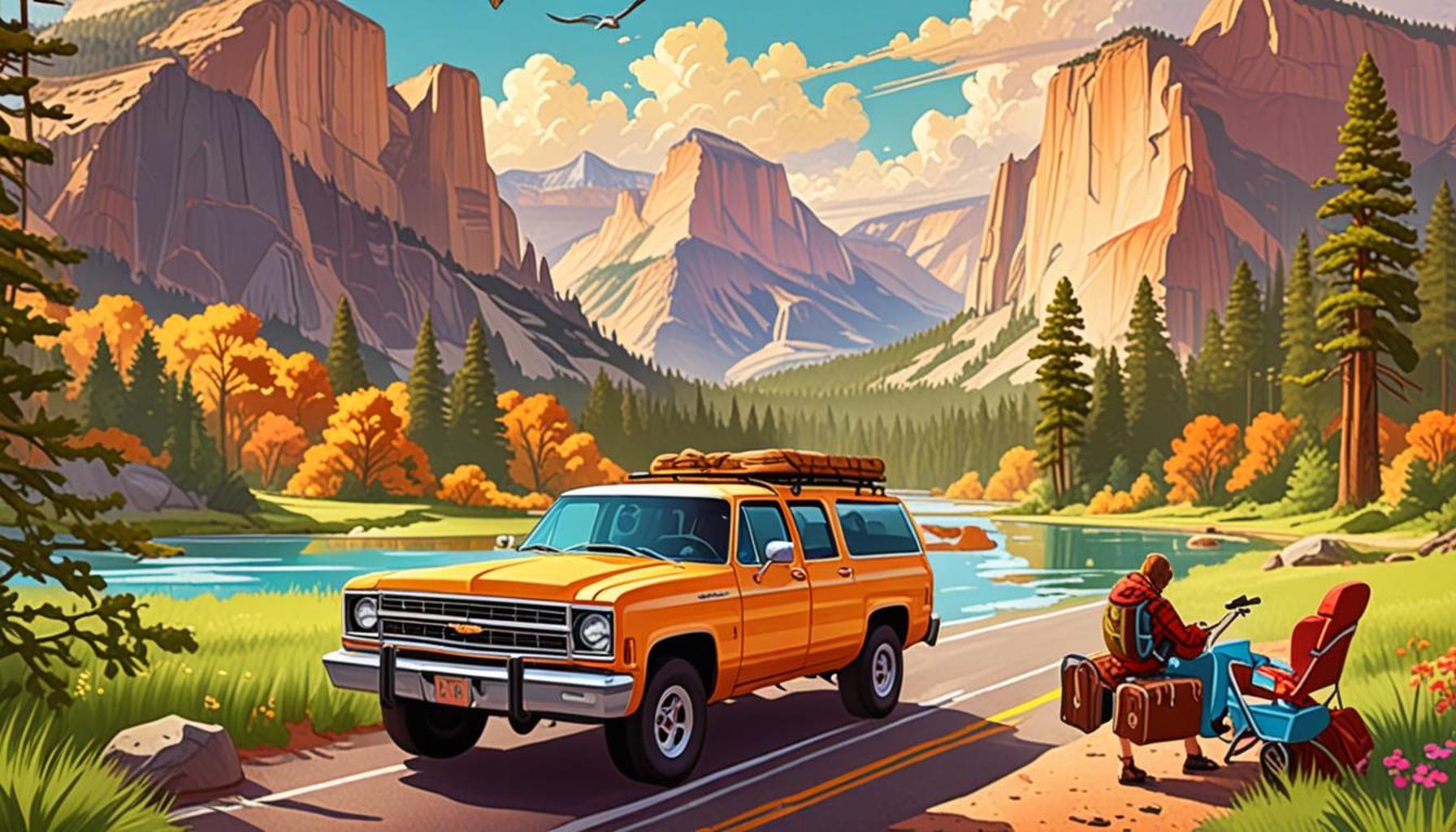 The best transportation options to explore American national parks