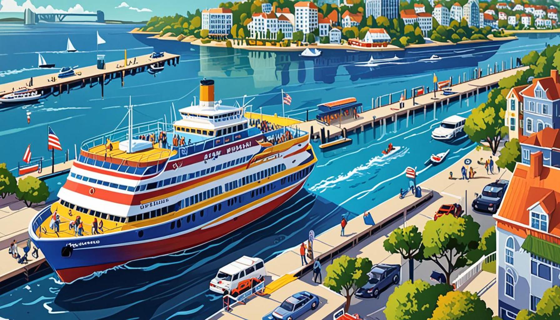 Water Transportation: Exploring the Best Boat and Ferry Options for Tourists in Coastal Cities of the USA